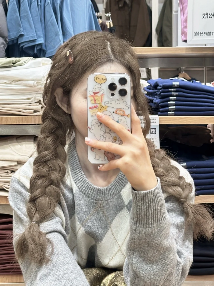 编发也很显气质