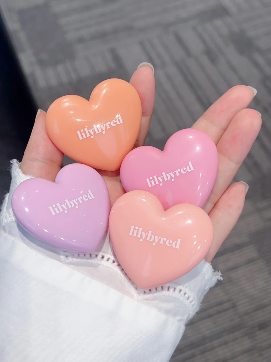 3、Lilybred 爱心腮红膏