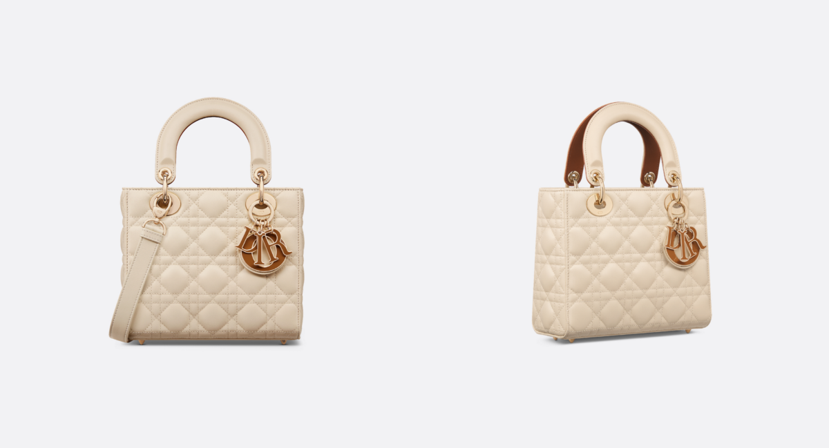 米沙金色大牌包包推荐 | 4、DIOR Small Lady Dior Bag