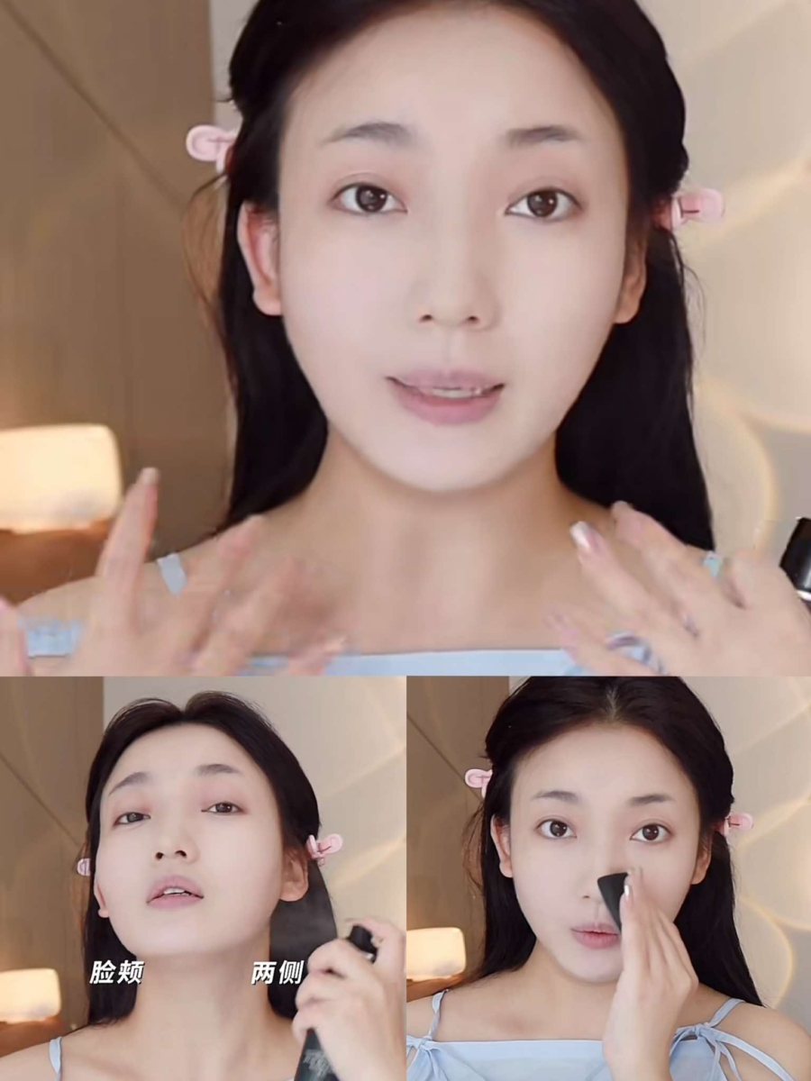 下颌线面中减弱粉感