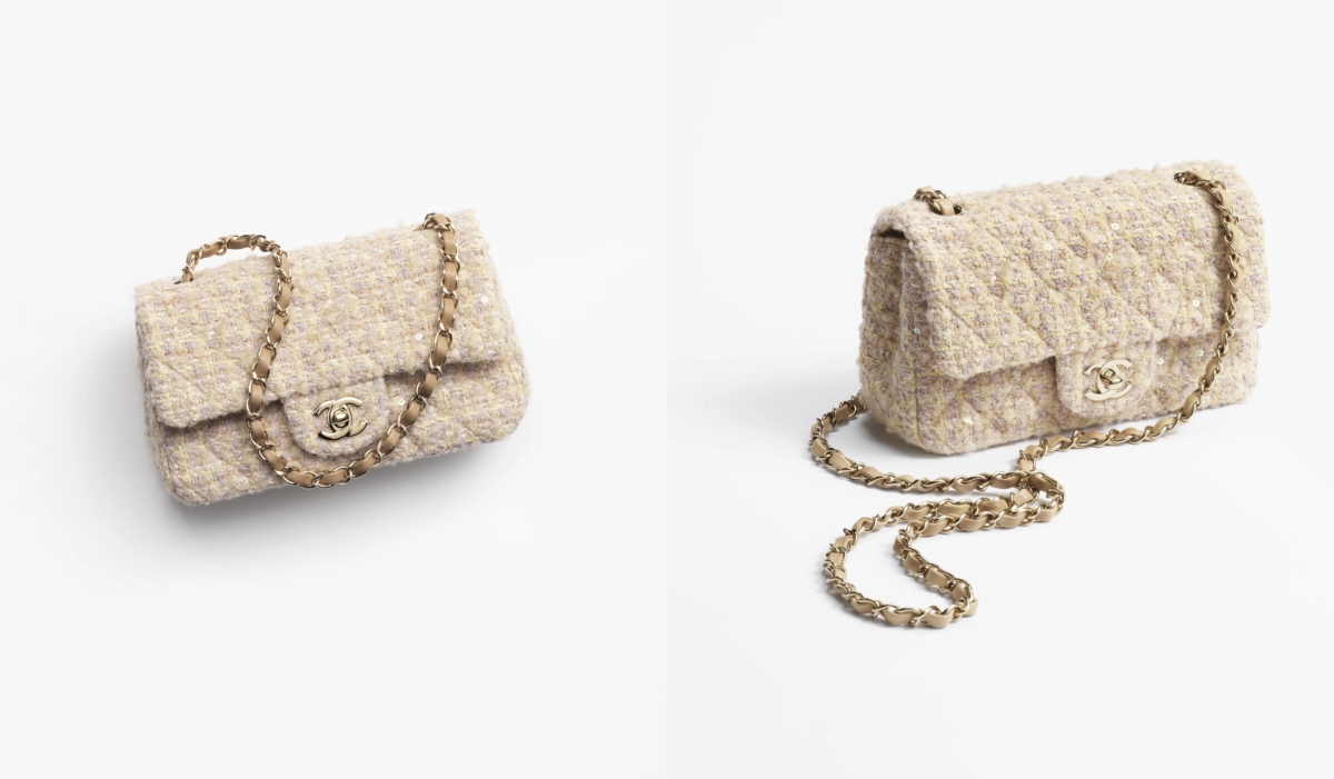 米沙金色大牌包包推荐 | 3、Chanel Mini Classic Handbag