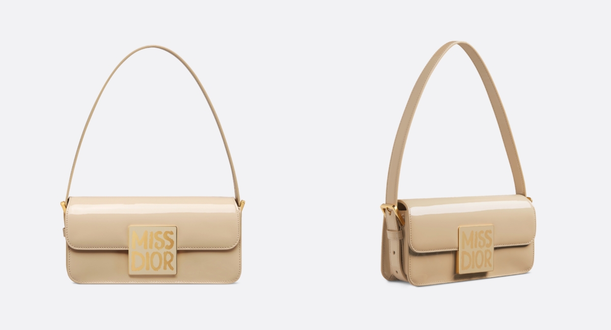 米沙金色大牌包包推荐 | 5、DIOR Miss Dior Flap Bag