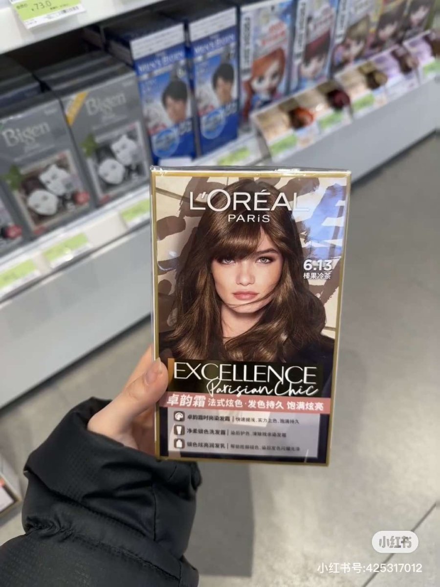 L'Oreal Paris 榛果灰冷棕