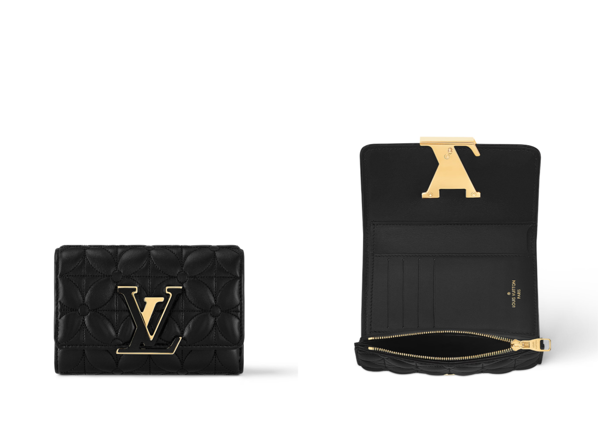 LV 钱包 | 4、Capucines Compact Maxi Wallet