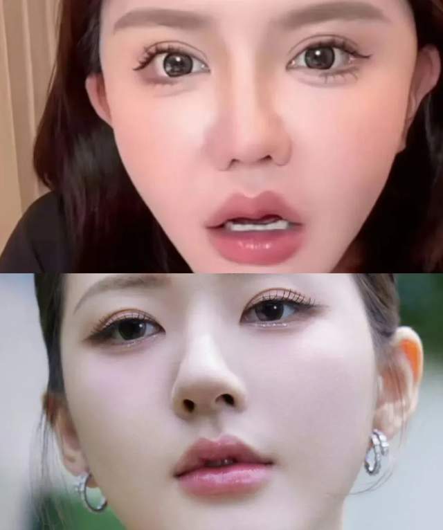 被指撞脸韩安冉