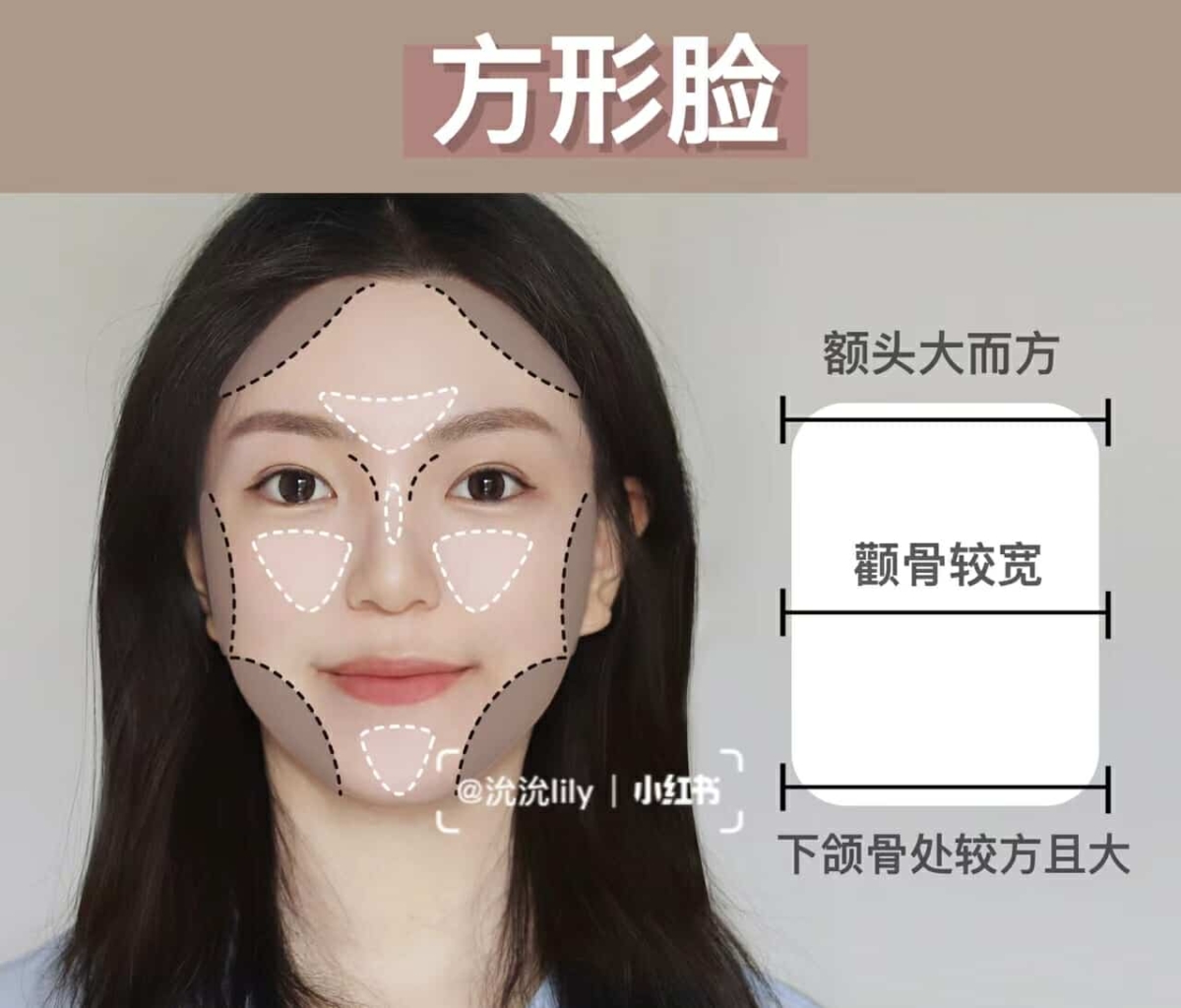 方形脸