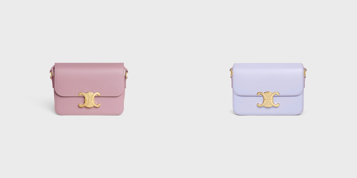 梦幻少女风名牌包包 | 7、CELINE Teen Triomphe Bag