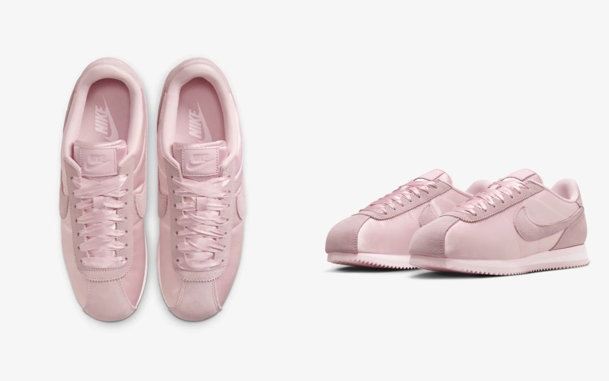 2024 Nike 粉色球鞋 | 1、Nike Cortez Textile