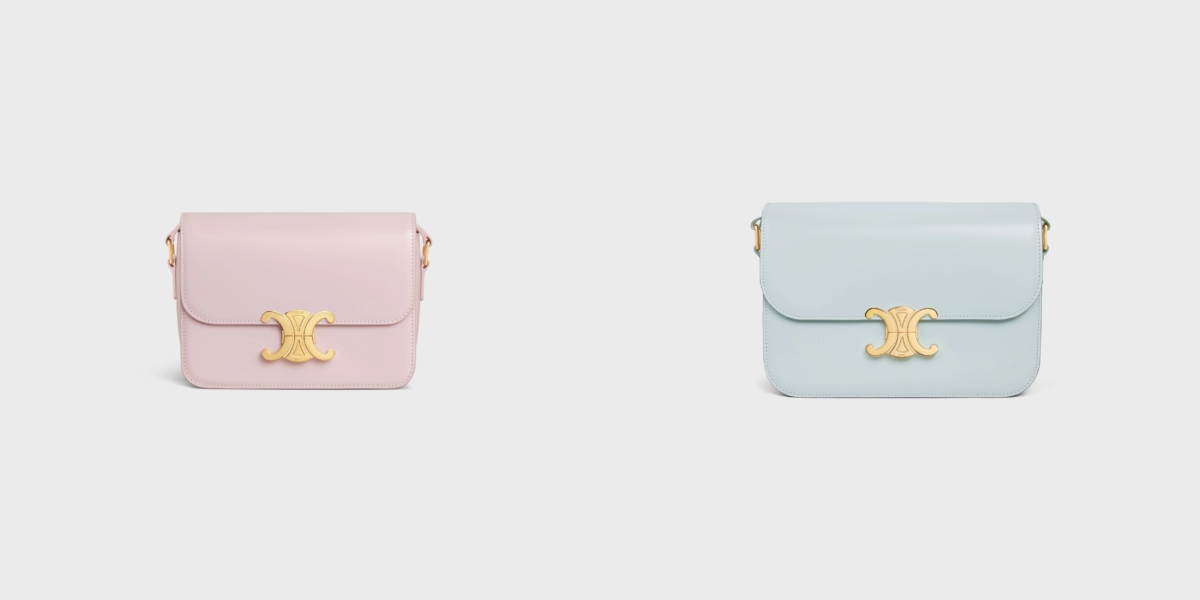 梦幻少女风名牌包包 | 7、CELINE Teen Triomphe Bag