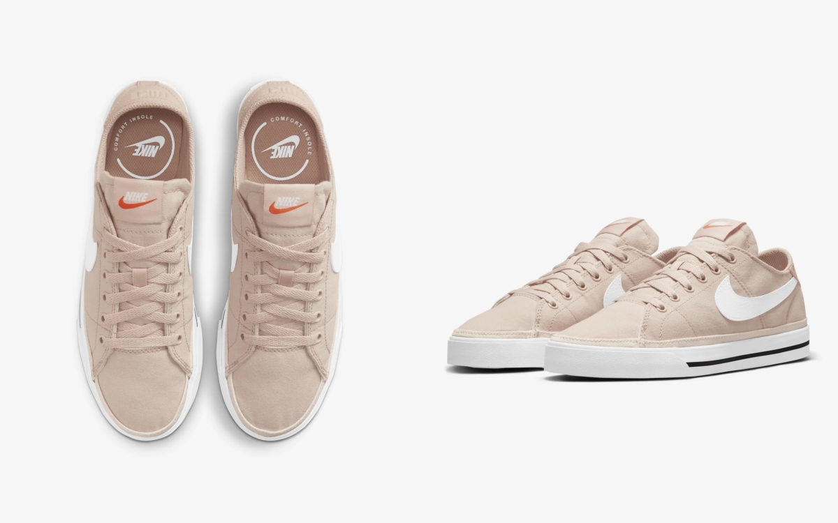 2024 Nike 粉色球鞋 | 7、NikeCourt Legacy Canvas