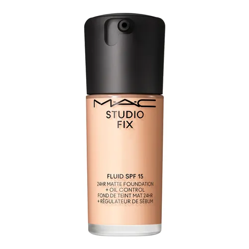 5、MAC Studio Fix Fluid SPF15 24HR Matte Foundation + Oil Control