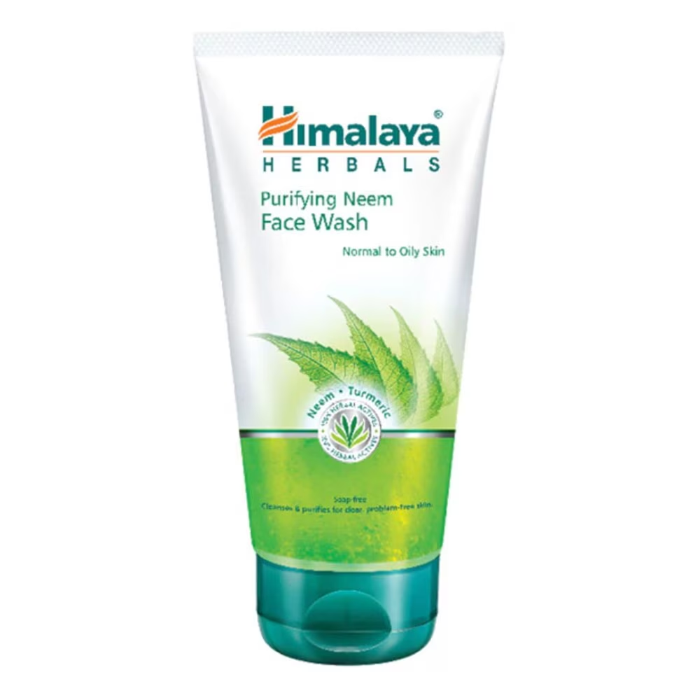 8、Himalaya Herbals Purifying Neem Face Wash