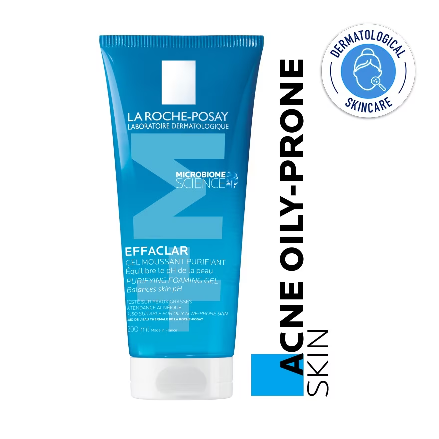 2、La Roche Posay Effaclar Foaming Gel Cleanser