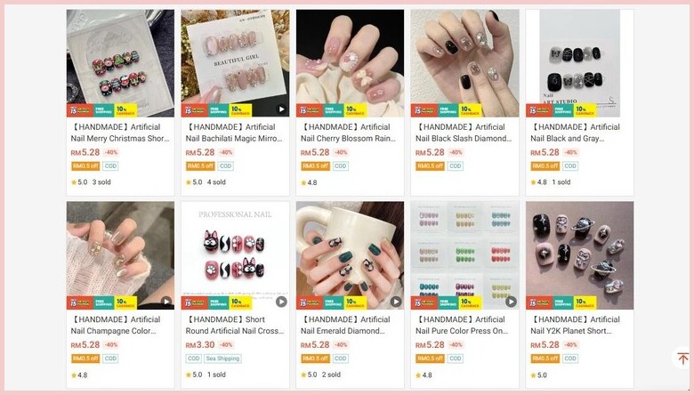 6、Shopee @myrain01.my