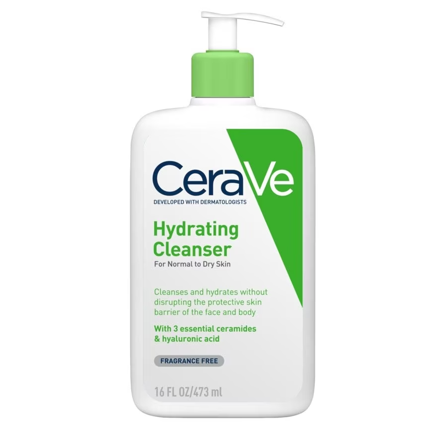 1、CeraVe Hydrating Cleanser