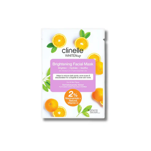 2、Clinelle 亮白保湿再生面膜