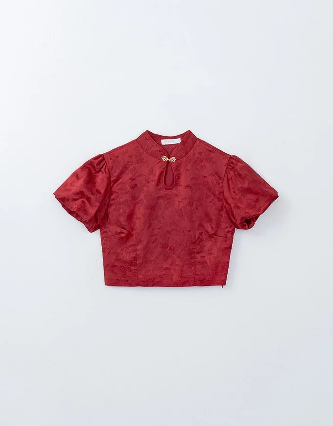 1、新中式旗袍上衣 | IG @airspace_mysg