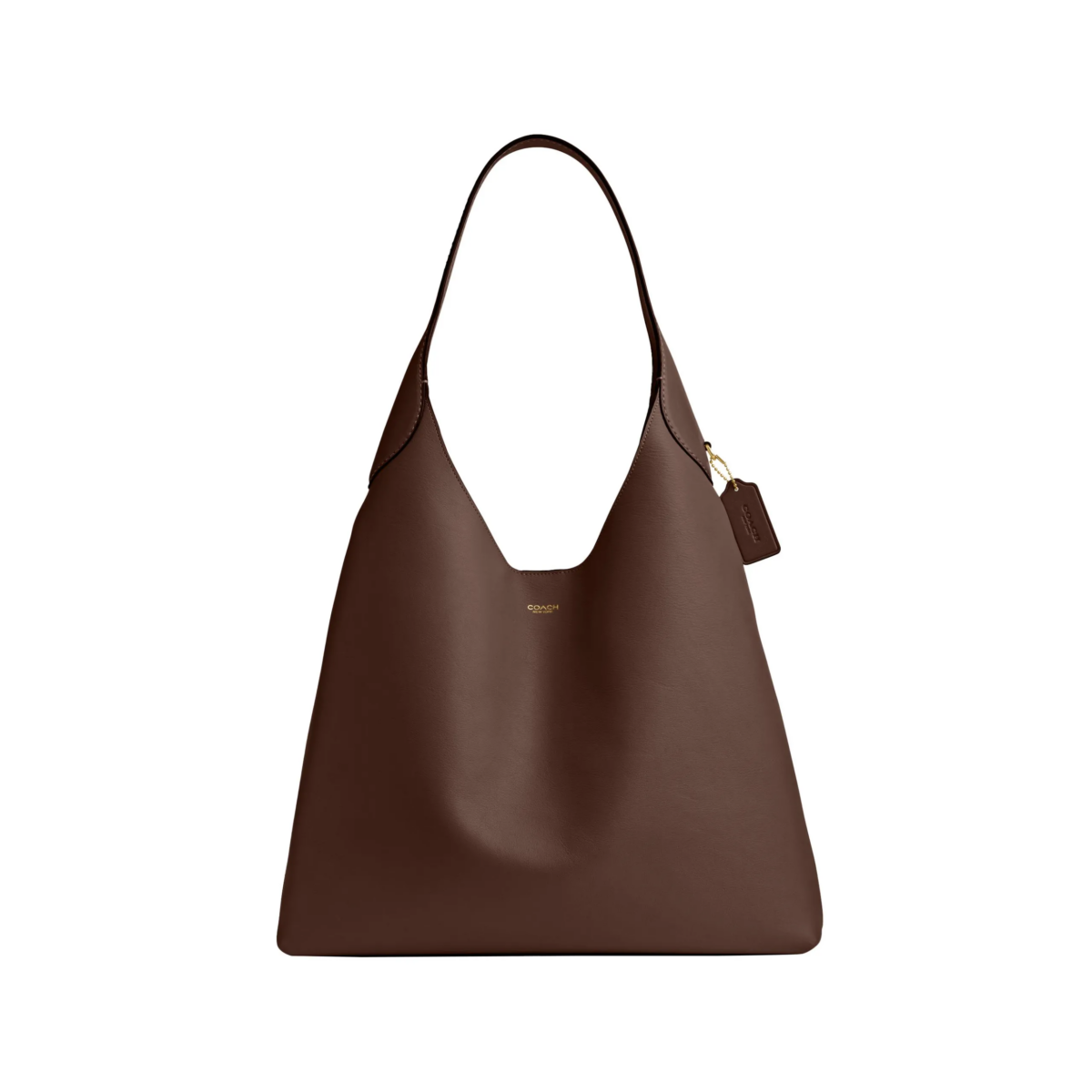 棕色系包包推荐：3. Coach Brooklyn 单肩包