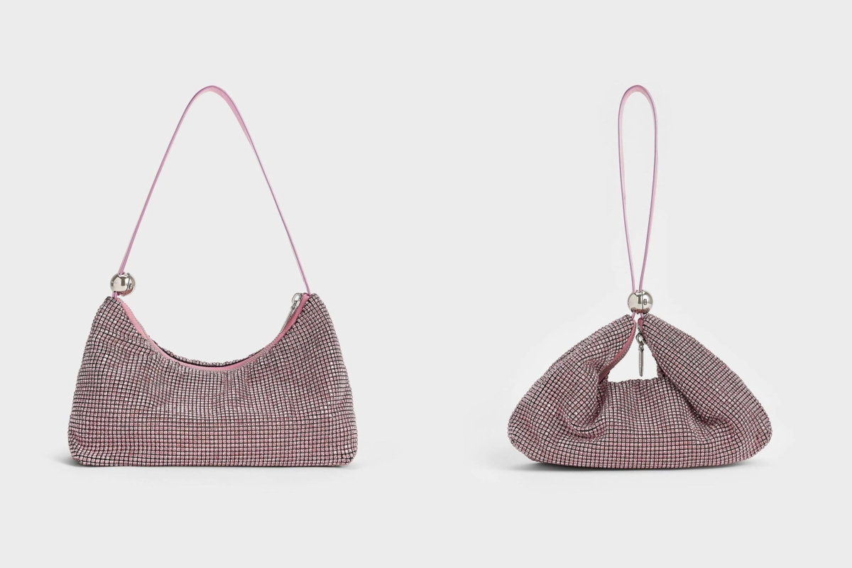 小CK圣诞系列包包 #1：金属球水钻包