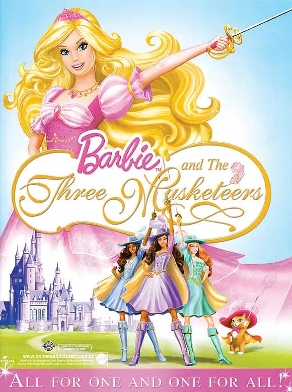 10、芭比之公主三剑客 Barbie and the Three Musketeers(2009)