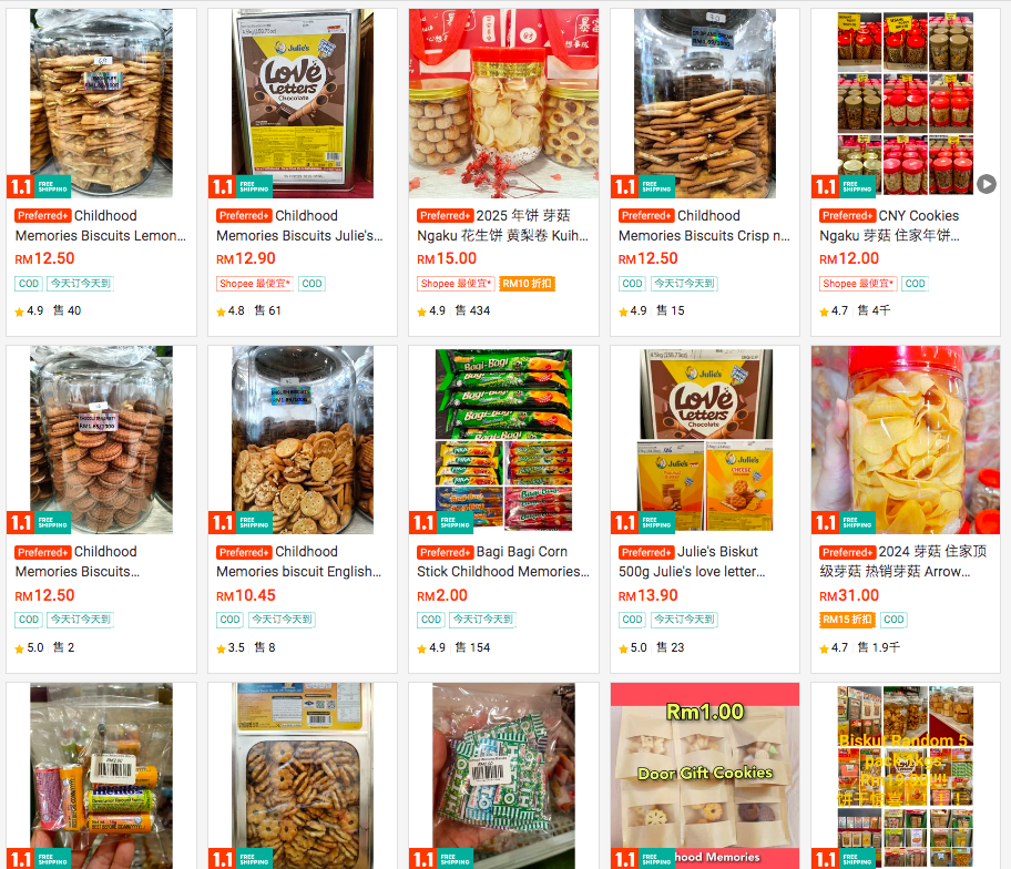 4.Childhood Memories Biscuits