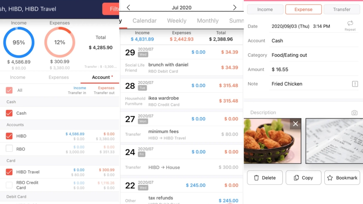 5、Money Manager Expense & Budget