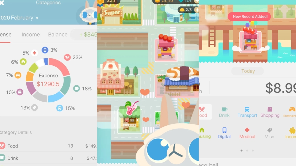 4、Fortune City: Expense Tracker