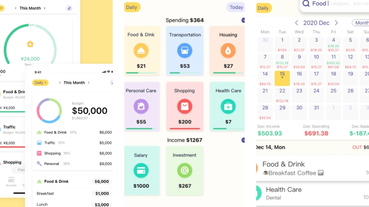 1、Spending Tracker - Budget