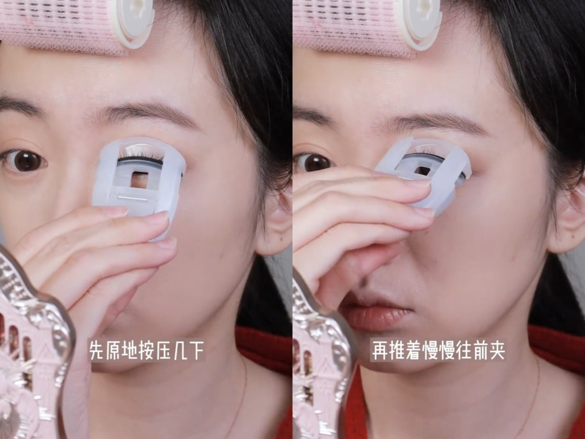 第四步:消肿色眼妆打造灵动双眼