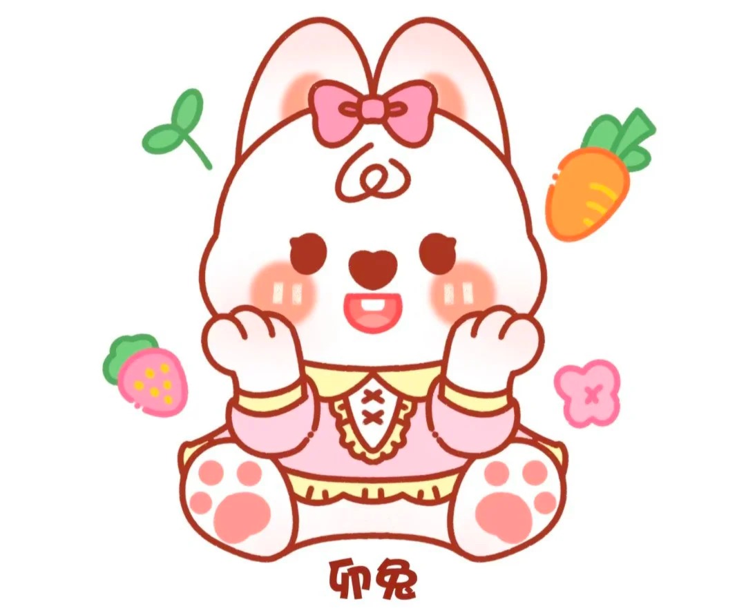 4、兔🐰——绿、青、蓝、黑、灰