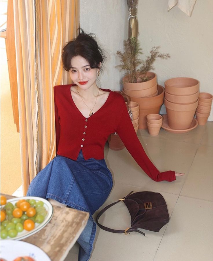 配色技巧 4.  红色搭配蓝色