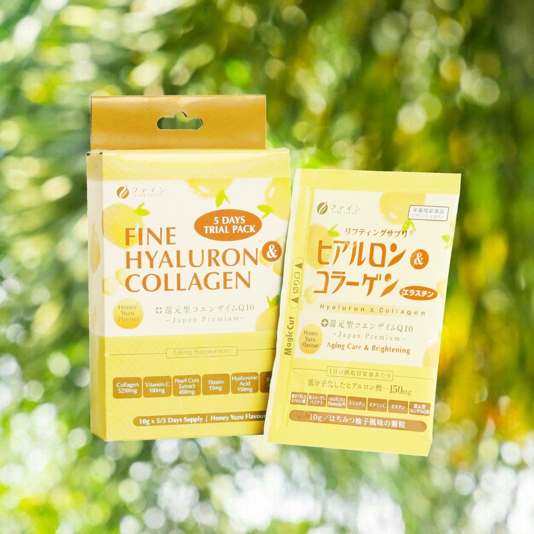 1.Fine Japan柚子胶原蛋白饮品