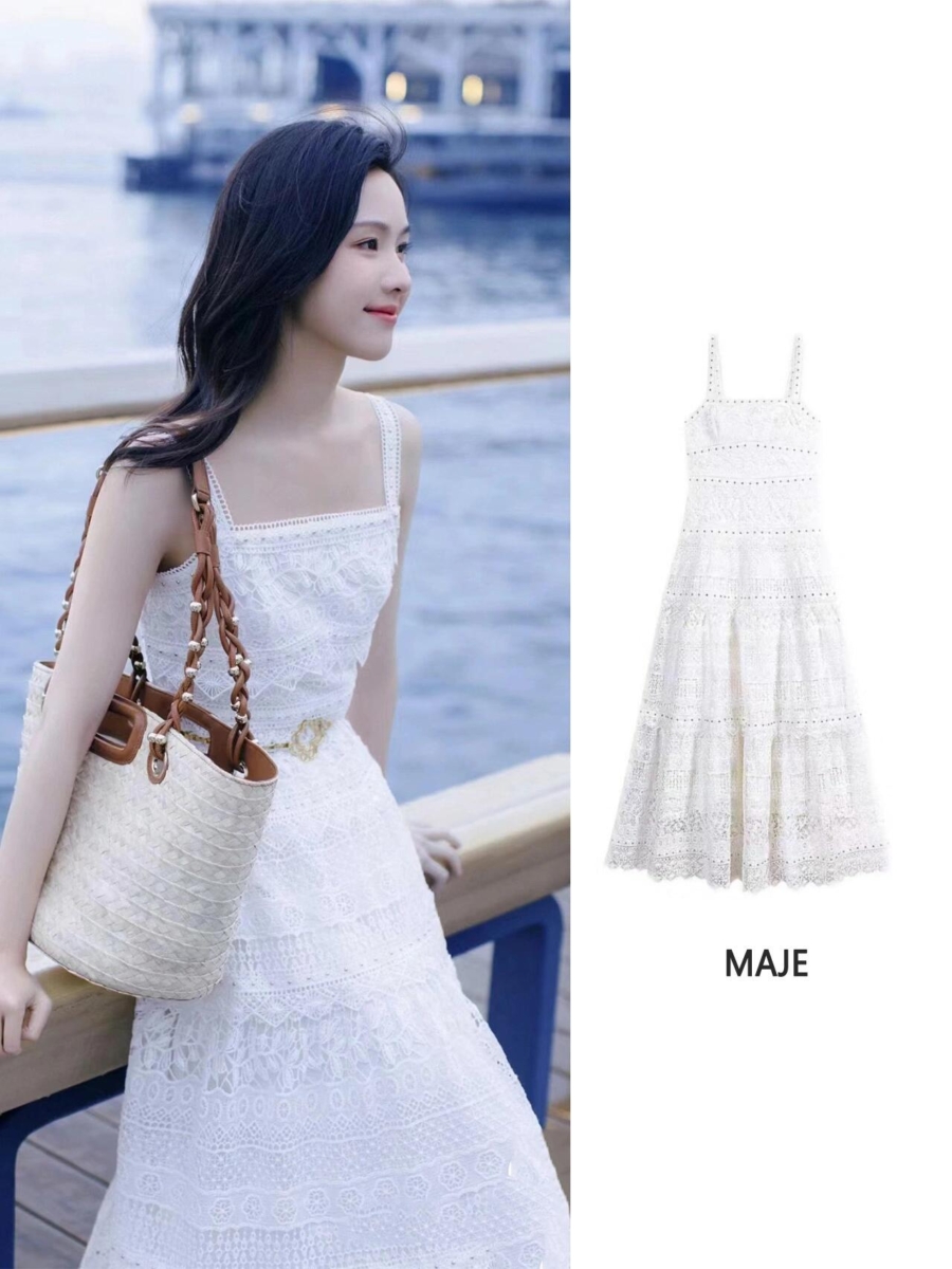 陈都灵森系穿搭六