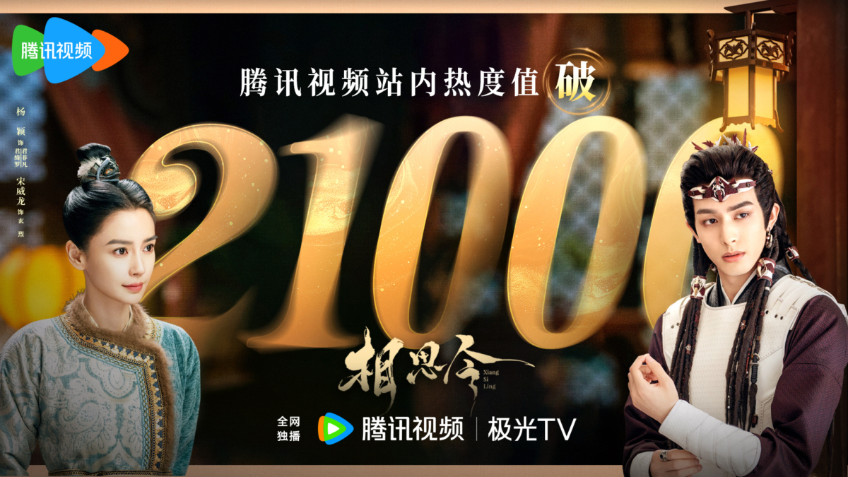 腾讯站内热度更突破21000