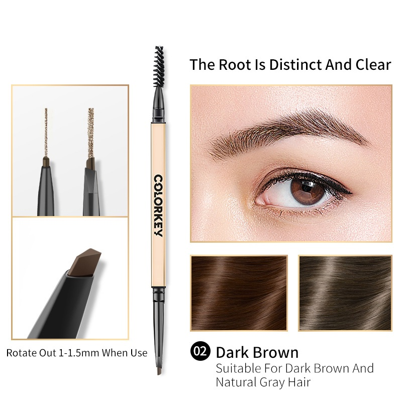 COLORKEY Triangle Chiseled Eyebrow Pencil