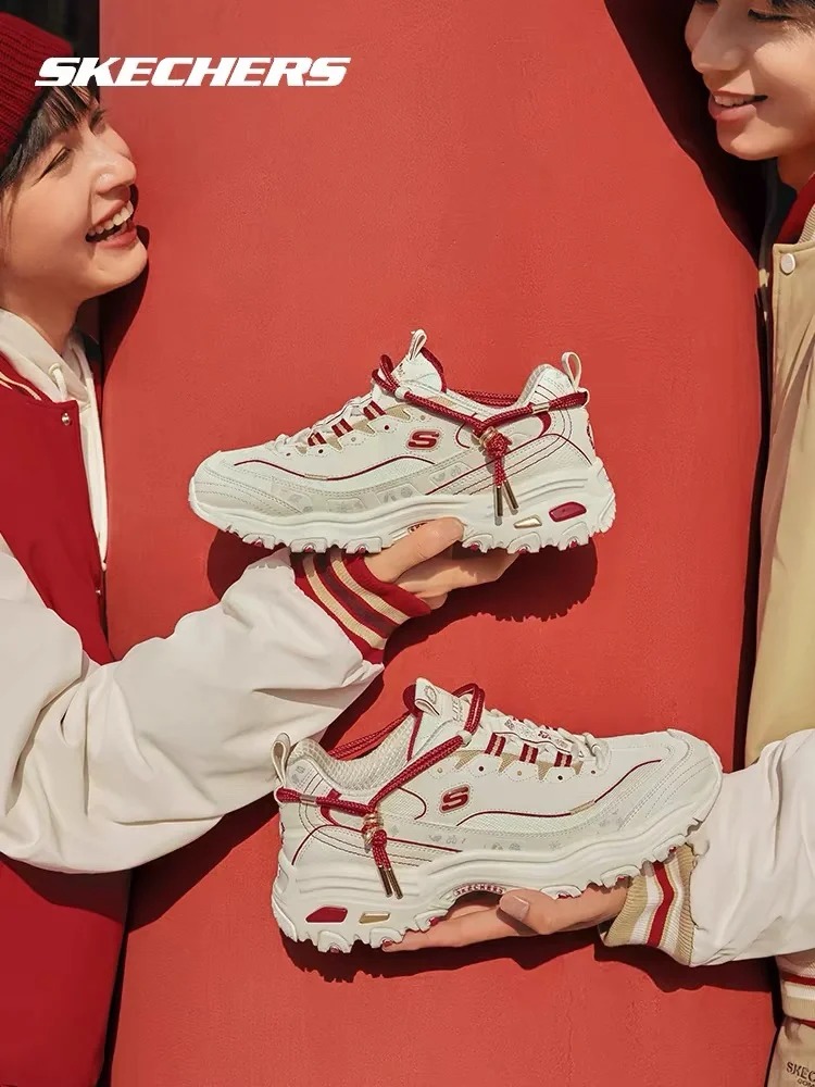 1、Skechers 2025 新年限定熊猫鞋