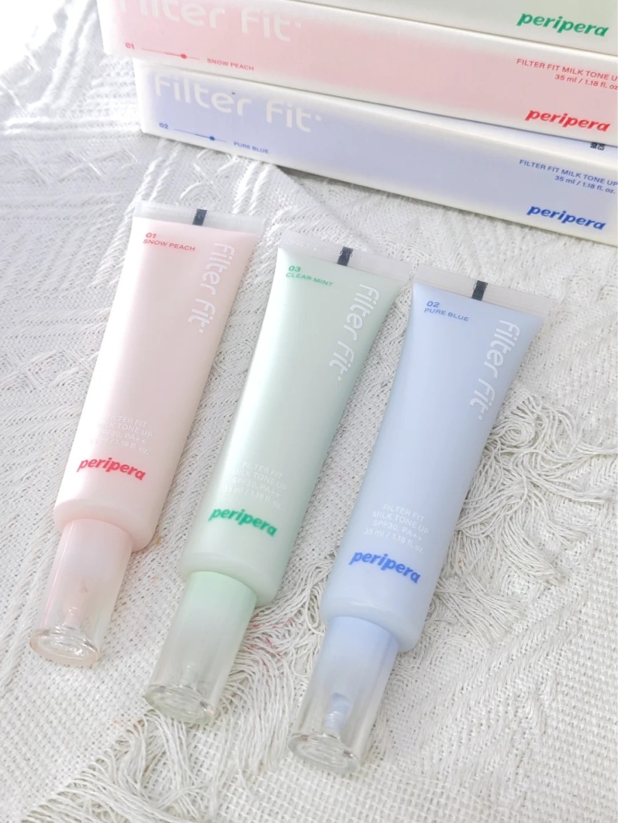 7、PERIPERA Filter Fit Milk Tone Up