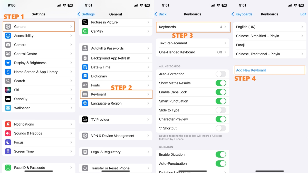 IG特殊中文字体 | 方法一：利用内建日文键盘