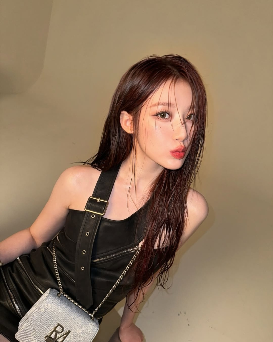 2025韩国流行发型：6、韩系湿发