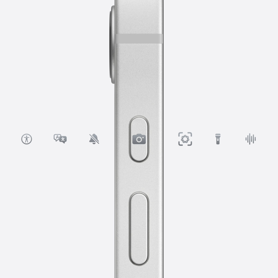 iPhone 16e 新增 “动作按钮”(Action Button)