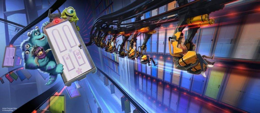 5、全球首座《怪兽电力公司》（Monsters）主题区即将启动