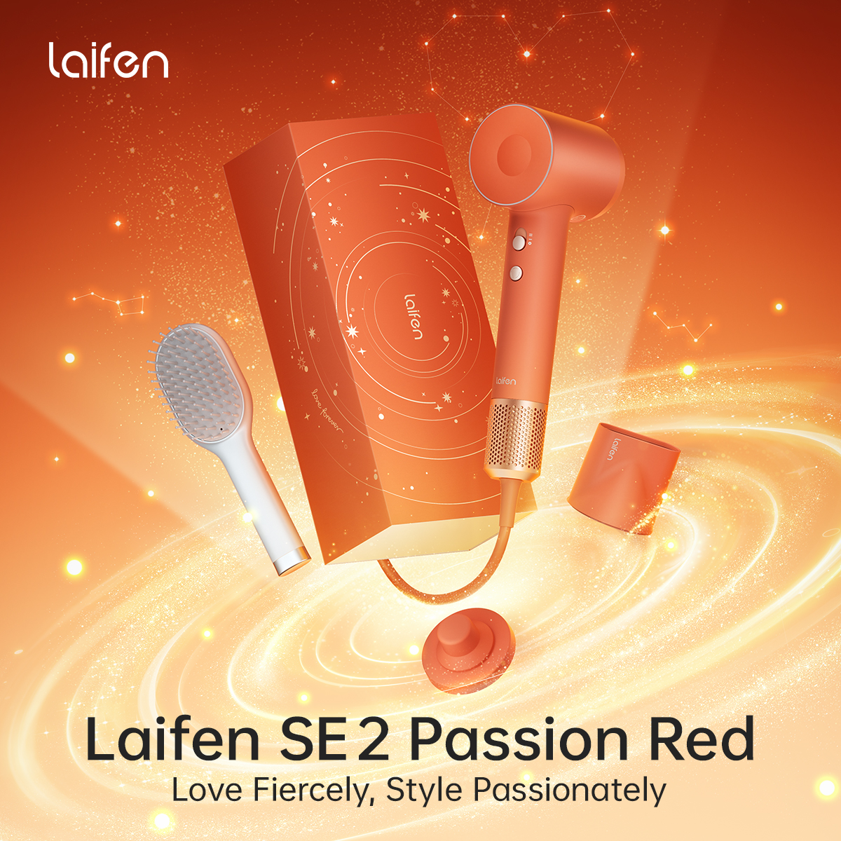 LAIFEN SE2 Passion Red 吹风机