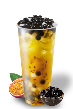 Passion Fruit Bubble Tea - RM6.0