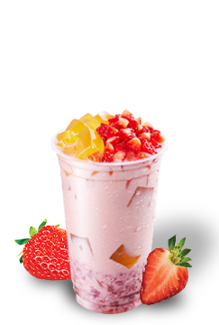 Strawberry Creamy Drink - RM4.50