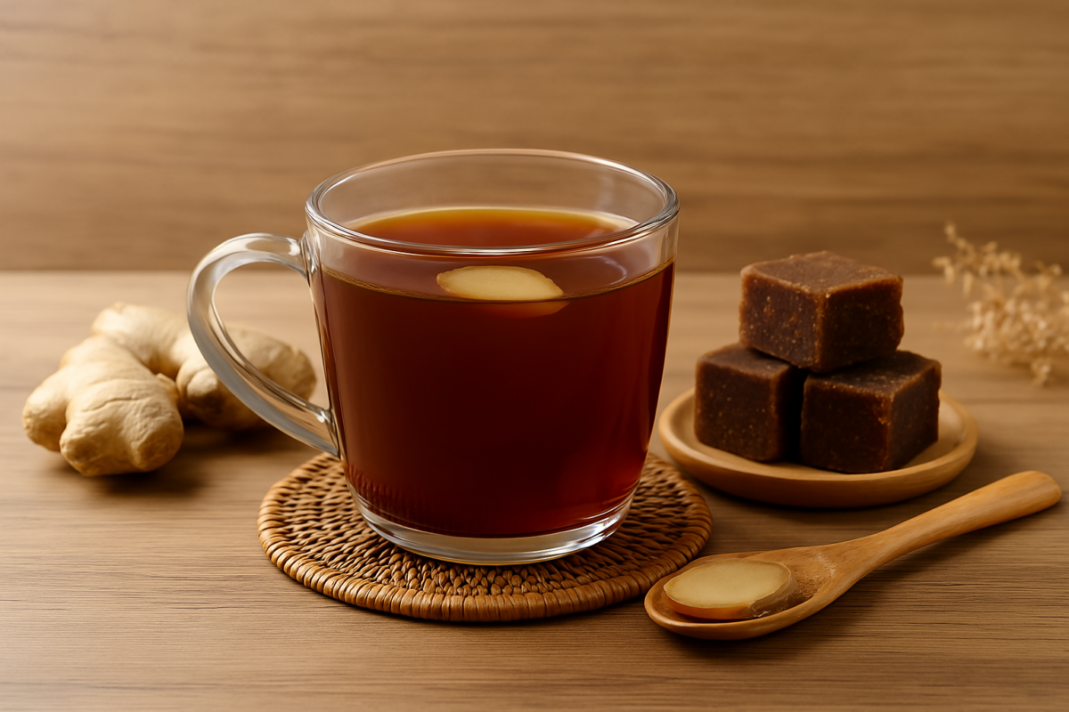 红糖姜茶
