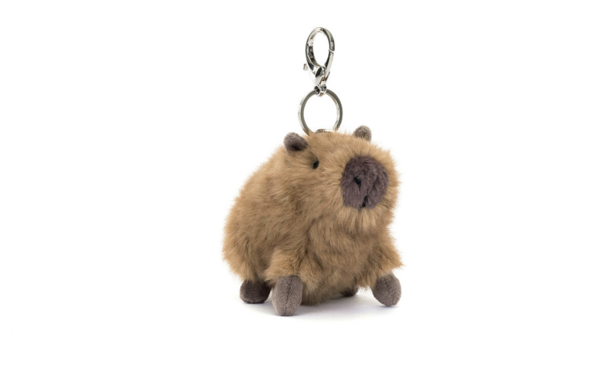 Clyde Capybara Bag Charm 