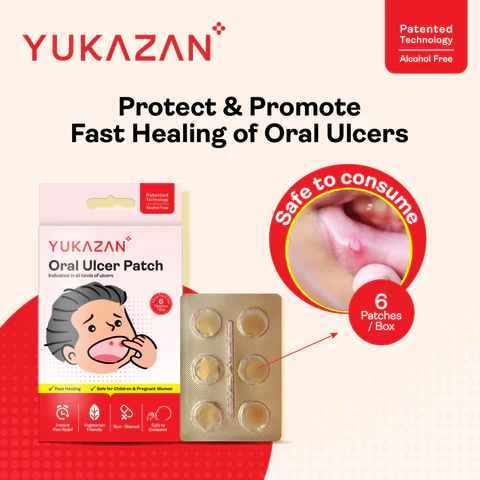 Yukazan Oral Ulcer Patch 口腔溃疡贴