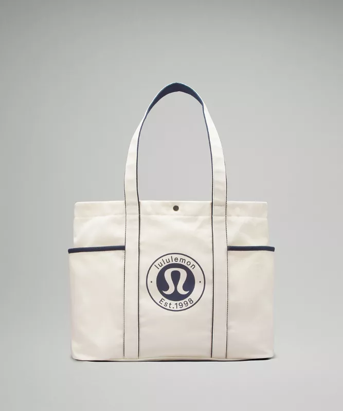 Lululemon Daily Multi-Pocket Canvas Tote Bag 20L