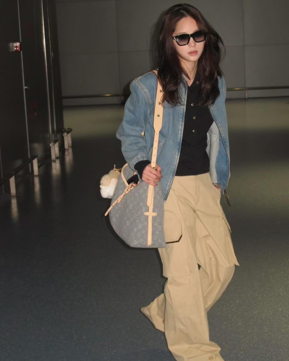 Louis Vuitton CarryAll MM 肩背包 —— 欧阳娜娜同款