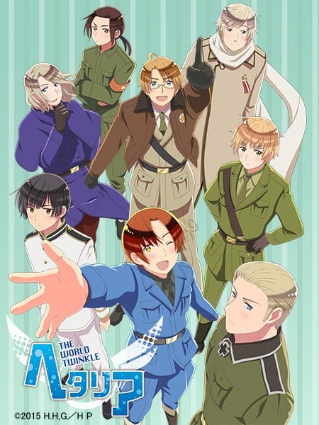 第17位：《黑塔利亚》(Hetalia: Axis Powers)